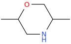 2,5-Dimethylmorpholine molecular structure