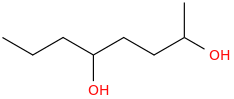 2,5-Octanediol molecular structure