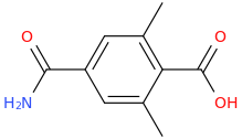 2,6-DIMETHYL-TEREPHTHALAMIC ACID molecular structure