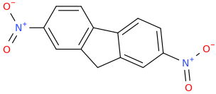 2,7-dinitrofluorene molecular structure