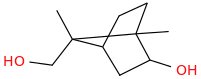 2,9-Bornanediol molecular structure