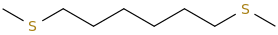 2,9-DITHIADECANE molecular structure