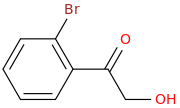 2'-Bromo-2-hydroxyacetophenone molecular structure