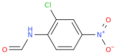 2'-CHLORO-4'-NITROFORMANILIDE molecular structure