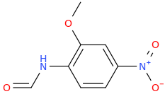 2'-METHOXY-4'-NITROFORMANILIDE molecular structure