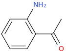 2'-aminoacetophenone molecular structure
