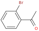 2'-bromoacetophenone molecular structure