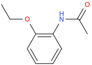 2'-ethoxyacetanilide molecular structure