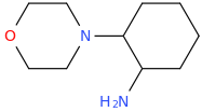 2-(morpholin-4-yl)cyclohexan-1-amine molecular structure