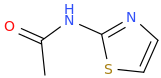 2-ACETAMIDOTHIAZOLE molecular structure