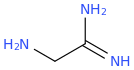 2-AMINOACETAMIDINE molecular structure
