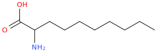 2-AMINOCAPRIC ACID molecular structure