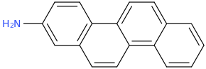 2-AMINOCHRYSENE molecular structure