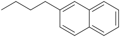 2-BUTYLNAPHTHALENE molecular structure