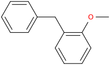 2-Benzylanisole molecular structure