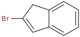 2-Bromoindene molecular structure