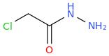 2-Chloroacetohydrazide molecular structure