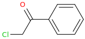 2-Chloroacetophenone molecular structure
