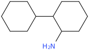 2-Cyclohexylcyclohexan-1-amine molecular structure