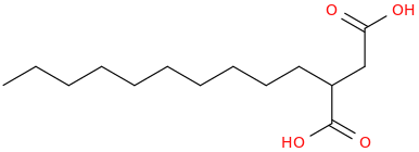 2-DECYLSUCCINIC ACID molecular structure