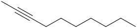 2-Decyne molecular structure