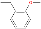 2-ETHYLANISOLE molecular structure
