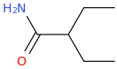 2-ETHYLBUTYRAMIDE molecular structure