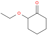 2-Ethoxycyclohexanone molecular structure