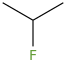 2-FLUOROPROPANE molecular structure