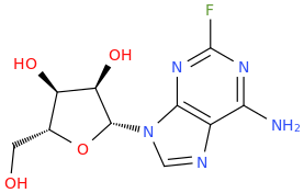 2-Fluoroadenosine molecular structure