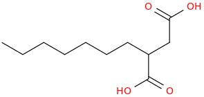 2-HEPTYLSUCCINIC ACID molecular structure