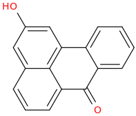 2-Hydroxybenzanthrone molecular structure