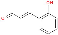 2-Hydroxycinnamaldehyde molecular structure