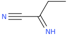 2-IMINOBUTYRONITRILE molecular structure