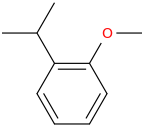 2-ISOPROPYLANISOLE molecular structure