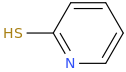 2-MERCAPTOPYRIDINE molecular structure