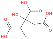 2-METHYLCITRIC ACID molecular structure