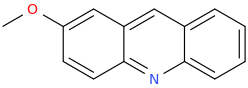2-Methoxyacridine molecular structure