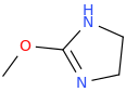 2-Methoxyimidazoline molecular structure