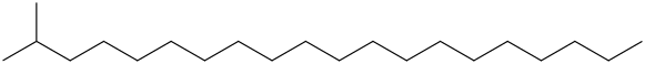 2-Methyleicosane molecular structure