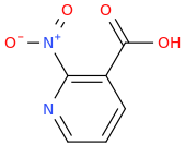 2-NITRONICOTINIC ACID molecular structure