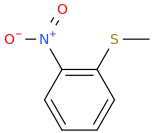 2-NITROTHIOANISOLE molecular structure