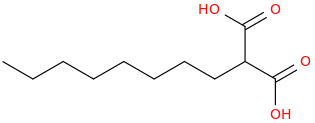 2-OCTYLMALONIC ACID molecular structure