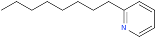2-Octylpyridine molecular structure