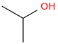 2-Propanol molecular structure