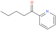 2-VALERYLPYRIDINE molecular structure