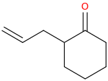 2-allylcyclohexan-1-one molecular structure