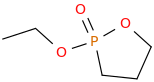 2-ethoxy-1,2lambda5-oxaphospholan-2-one molecular structure