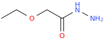 2-ethoxyacetohydrazide molecular structure