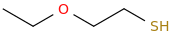 2-ethoxyethanethiol molecular structure